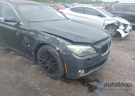 2011 BMW 750I xDrive из США, поврежденный, VIN WBAKC6C54BC394675